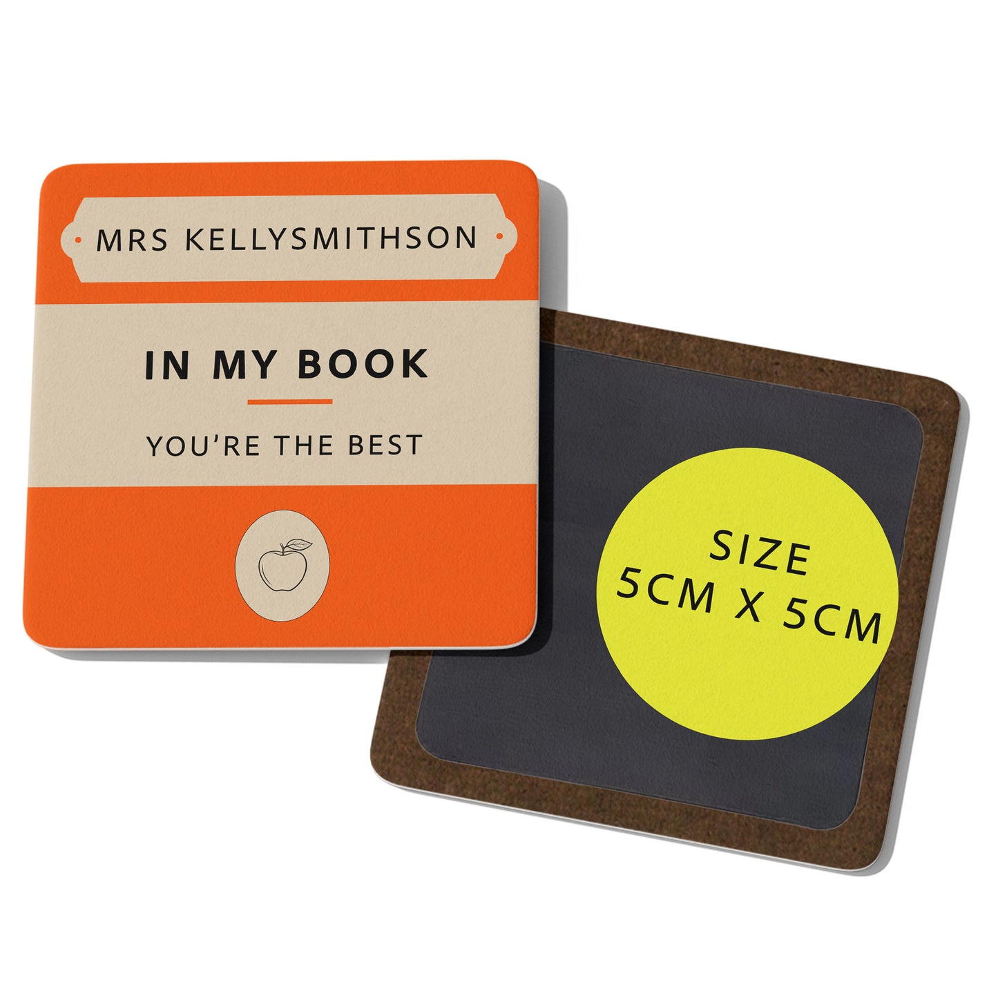Personalised Fridge Magnet For Teacher Square Refrigerator Magnets Teachers