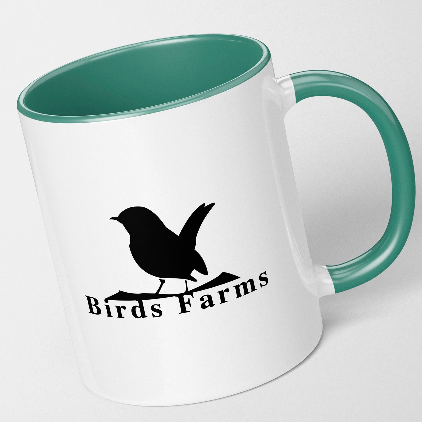Branded Mugs (Teal) - Fully Inclusive Pricing Full Colour Both Sides &  Free Delivery