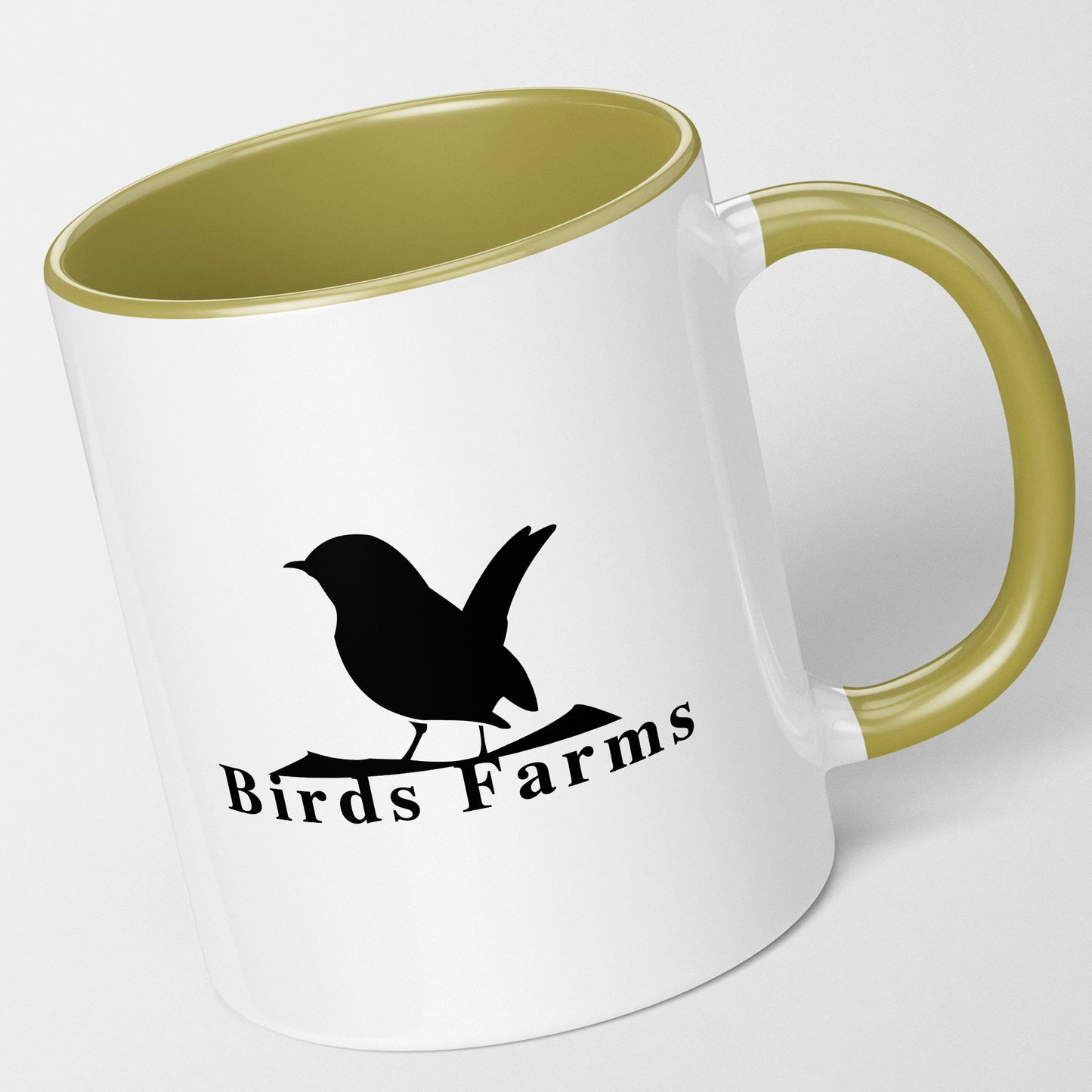 Branded Mugs (Yellow) - Fully Inclusive Pricing Full Colour Both Sides &  Free Delivery