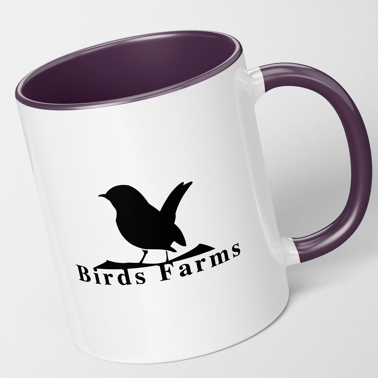 Branded Mugs (Purple) - Fully Inclusive Pricing Full Colour Both Sides &  Free Delivery