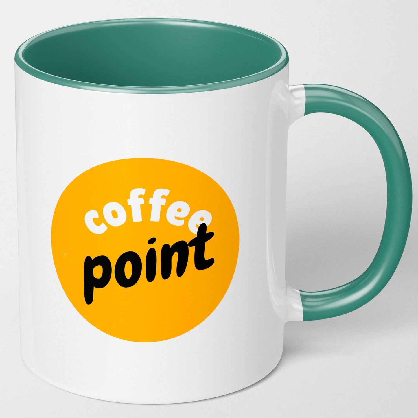 Branded Mugs (Teal) - Fully Inclusive Pricing Full Colour Both Sides &  Free Delivery