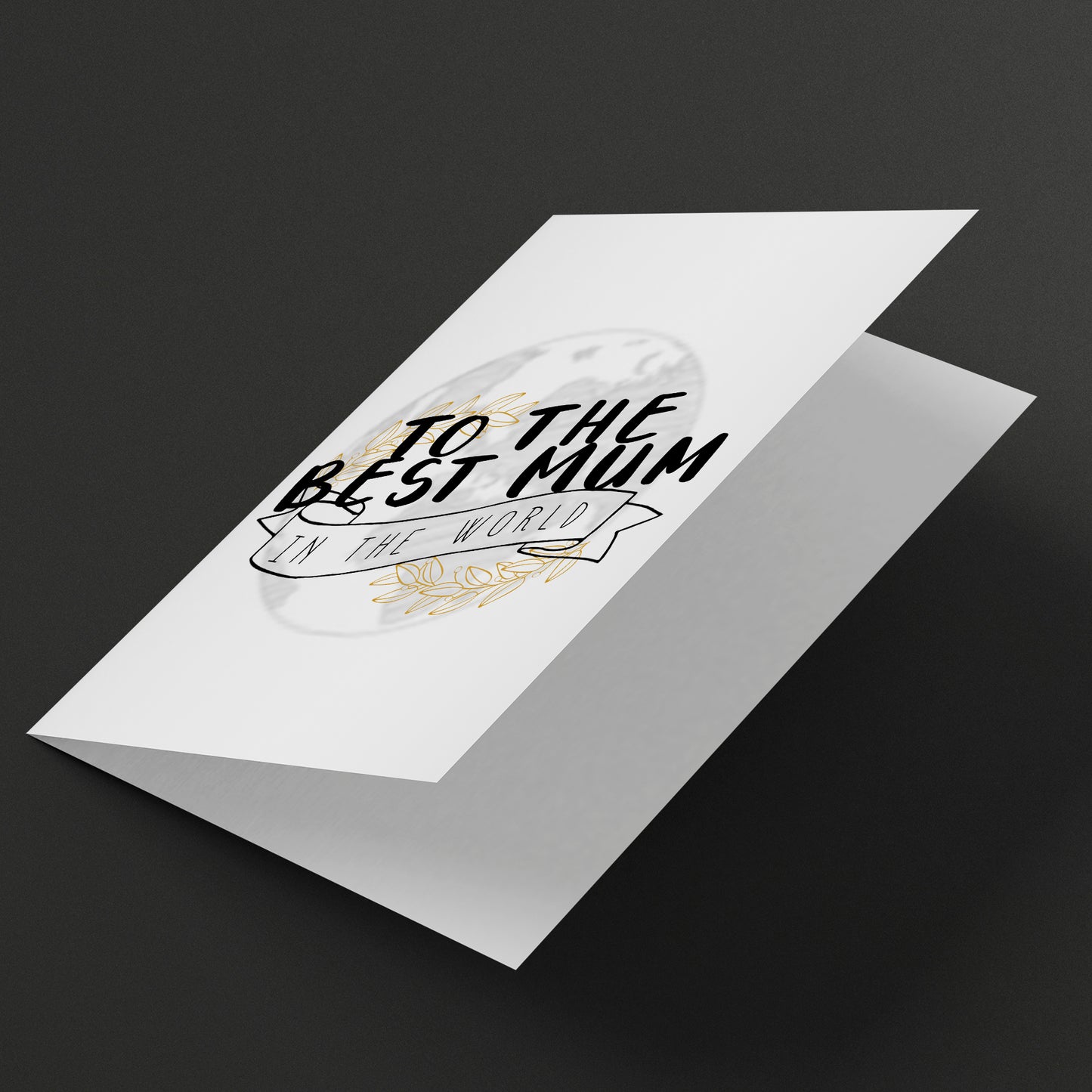 Best mum in world card, cheap gift for mum for mothers day or birthday
