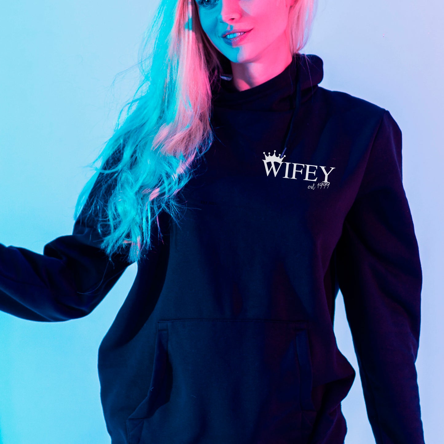Hoodie gift for wife, cheap hoodie gift for married couple