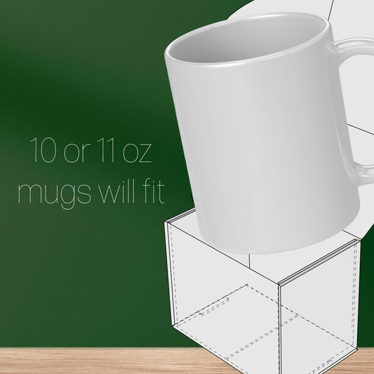 10 Mug Box - fast assembly postal mug boxes Smash Proof Mug Boxes Mug Mailers