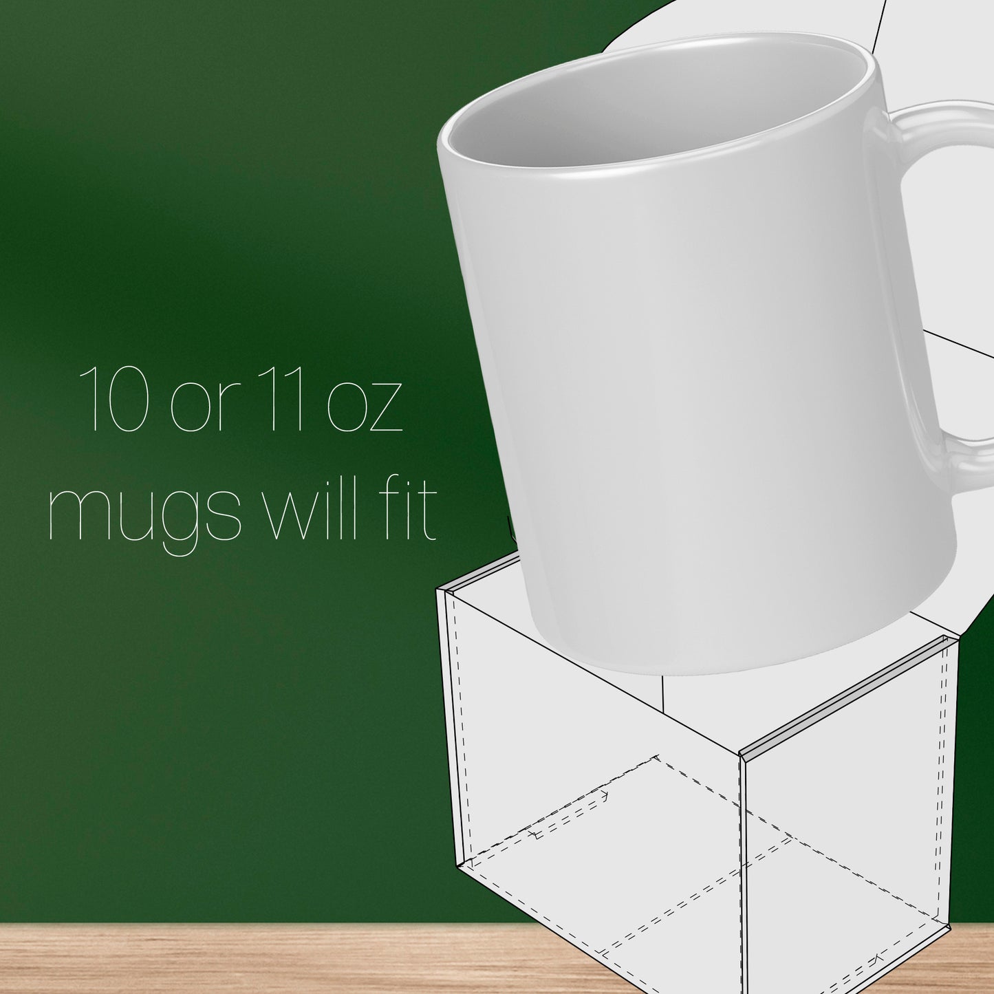 1 Mug Box - fast assembly postal mug boxes Smash Proof Mug Boxes Mug Mailers