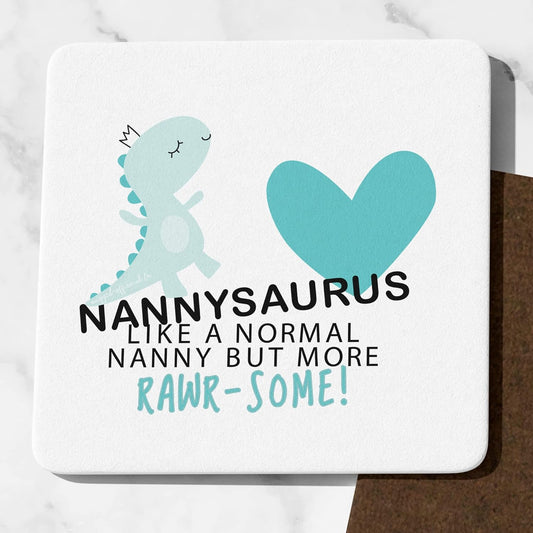 Nanny Birthday Gift Coaster Lovely Nanny Gift From Grandchildren