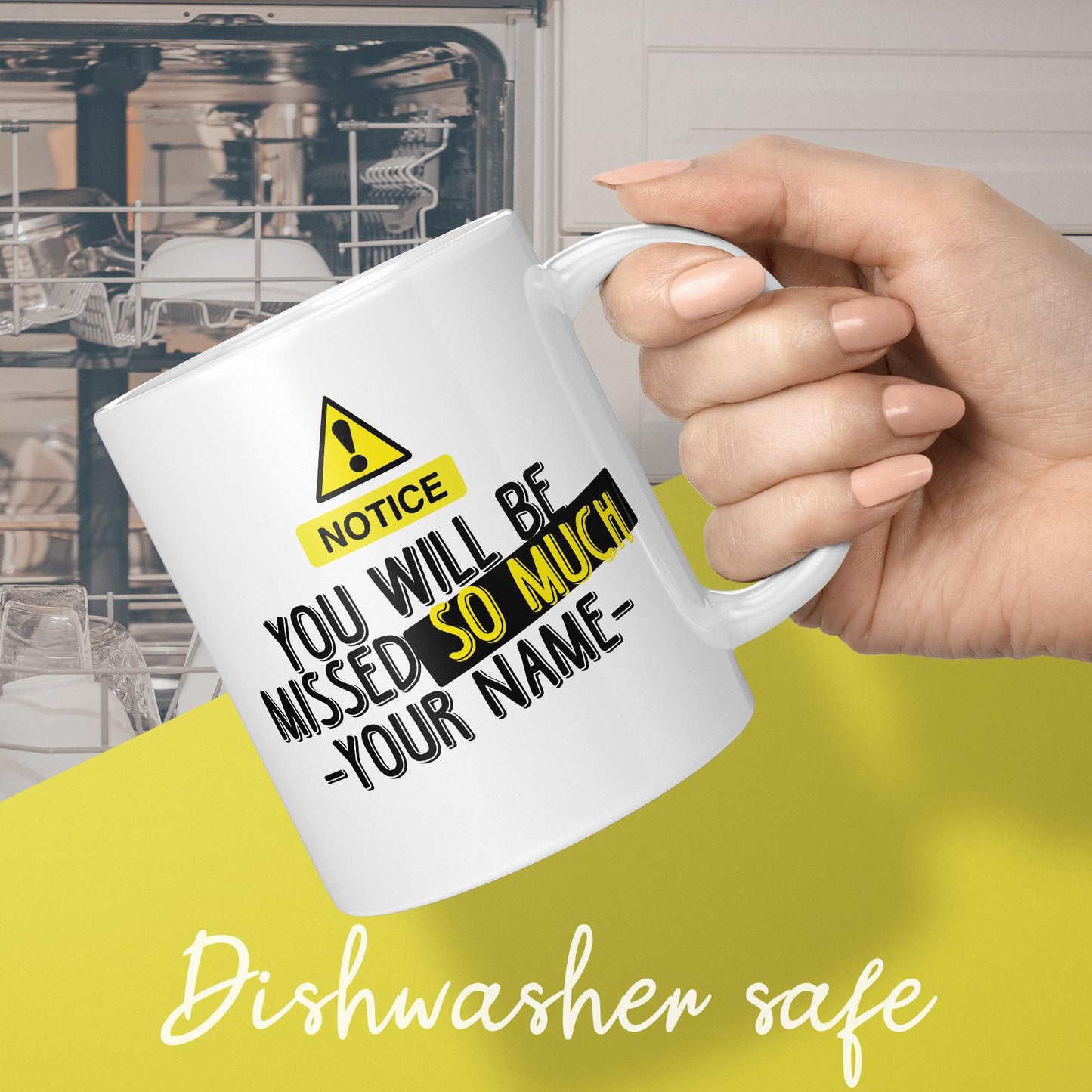 Leaving Gift Mug You Will Be So Missed So Much Leaving mug Personalised Just for you