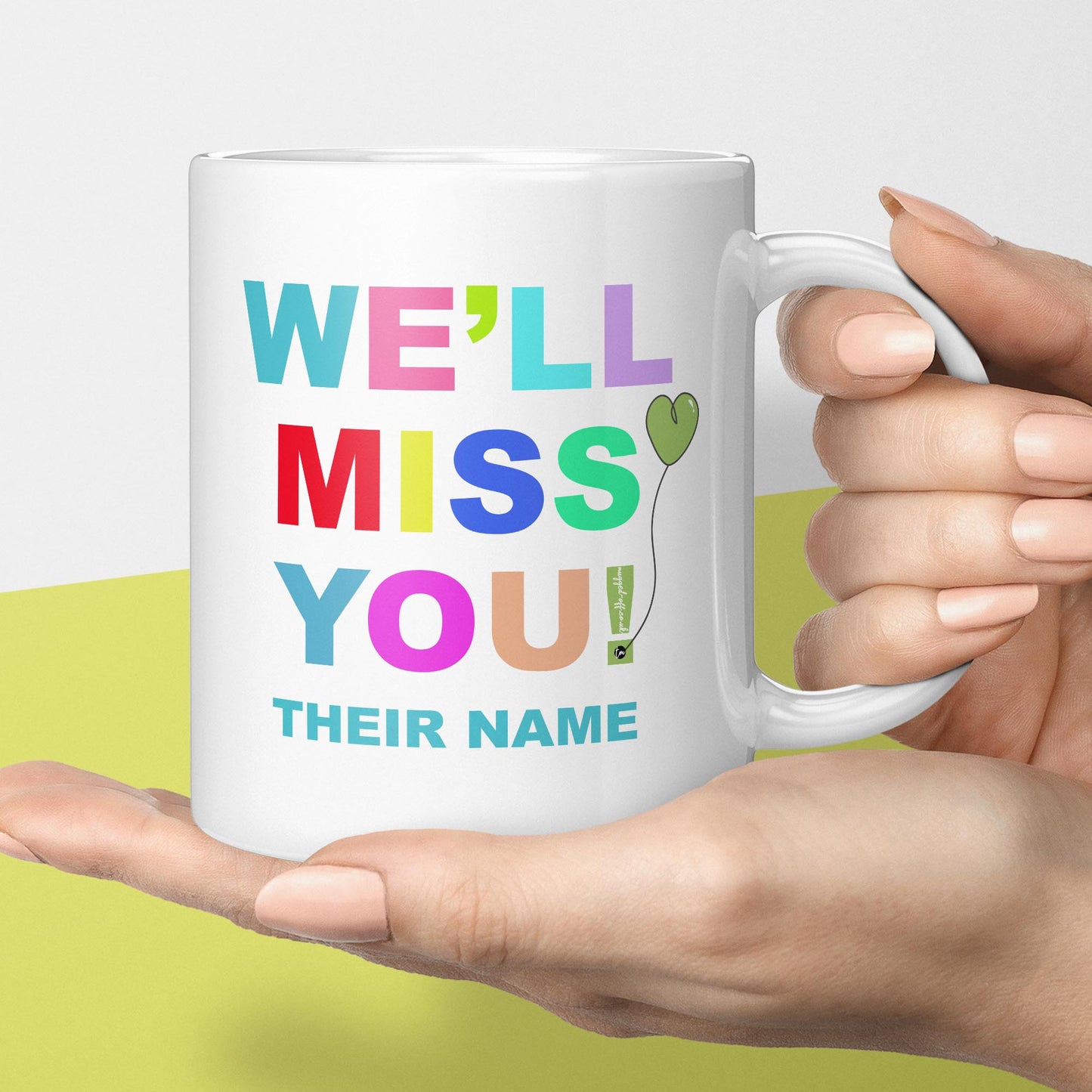 We Will Miss You Leaving Mug Show Your Colleagues Team Mates They Will Be Missed Leaving Mug Cup