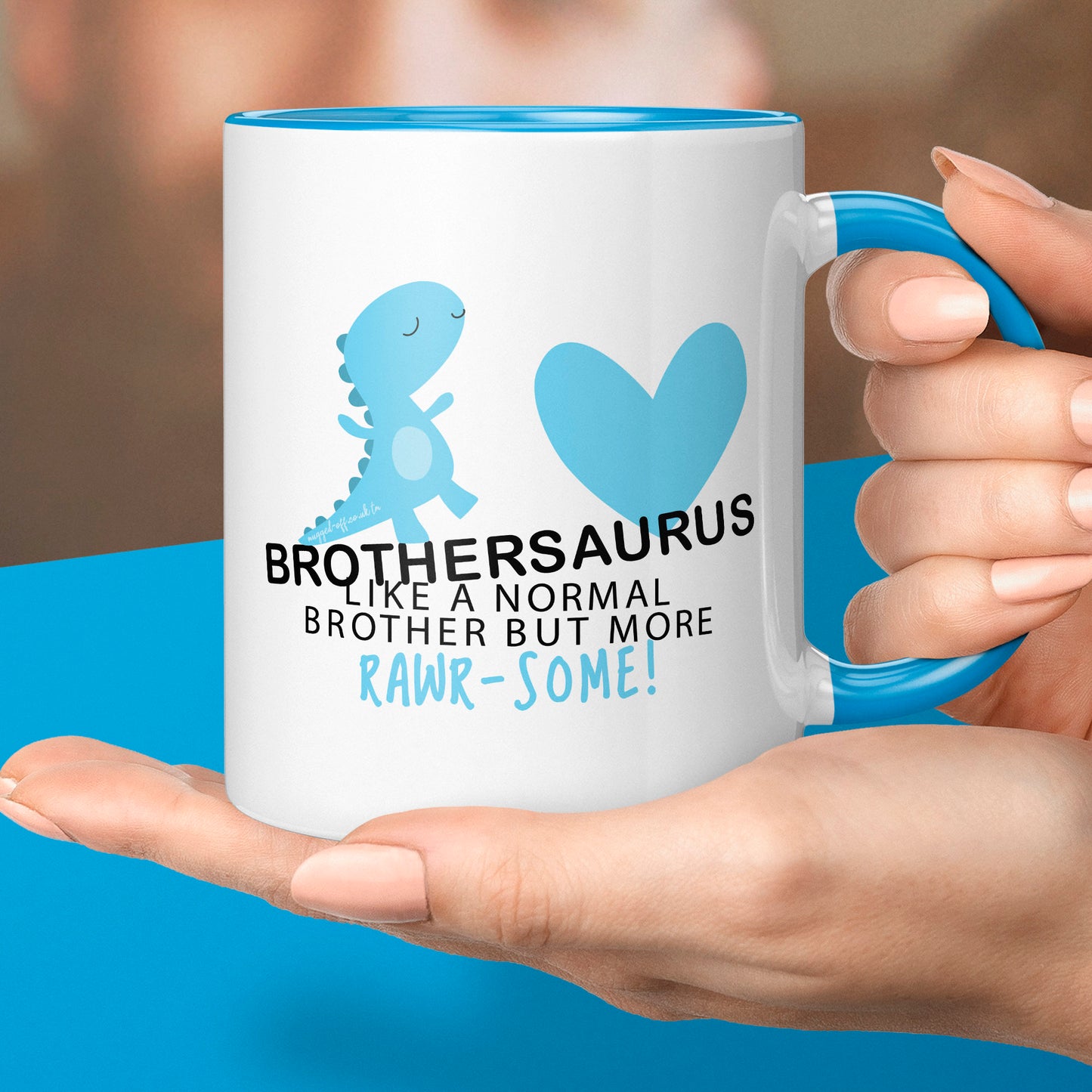Brother presents, Funny Brother Mug Gift - Brothersaurus Mug Cup Cups Xmas Birthday Christmas Tea Coffee Mugs