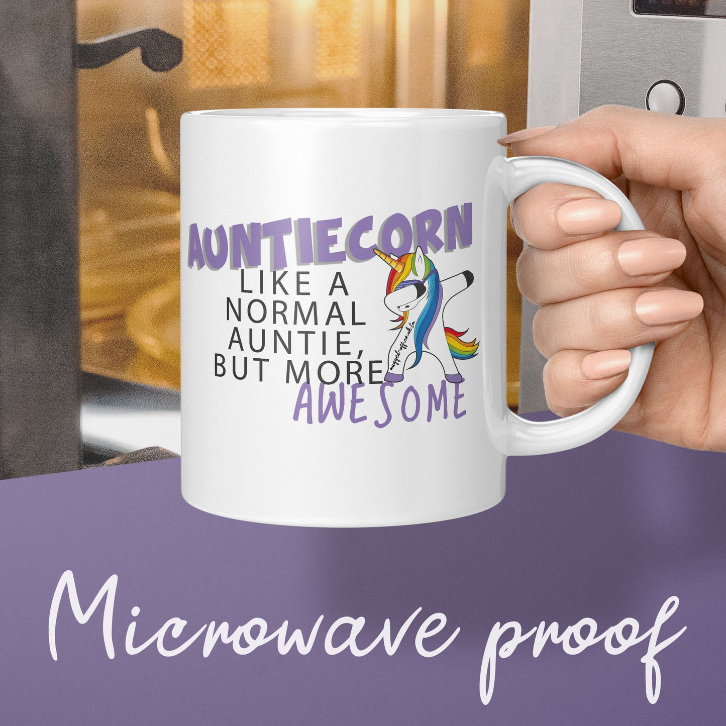 Auntiecorn Special Auntie Gifts Auntie Birthday Present Aunticorn Mug Auntie Gifting Ideas for The Best Aunties in The World Ideal Xmas Christmas Auntie Birthday 11oz Mug