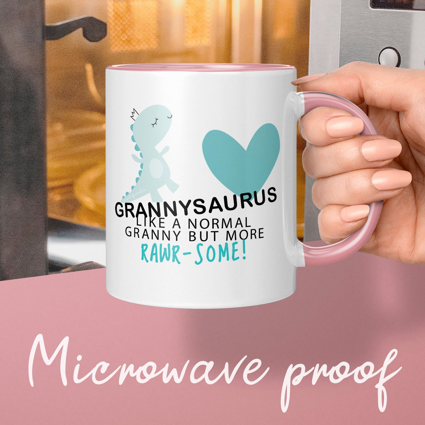 Granny Gifts Mug in pink