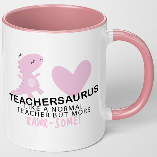 Teachersaurus Like A Normal Teacher But More Roarsome Teacher Gifts End Of Term Gifts