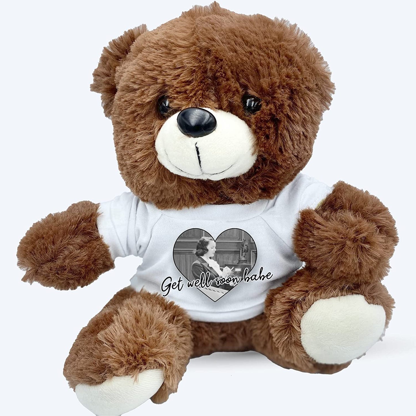 Personalised Teddy Bear Beautiful for All Special Occasions Photo and Text Personalised Teddy Bears with Photo - Christmas Gift