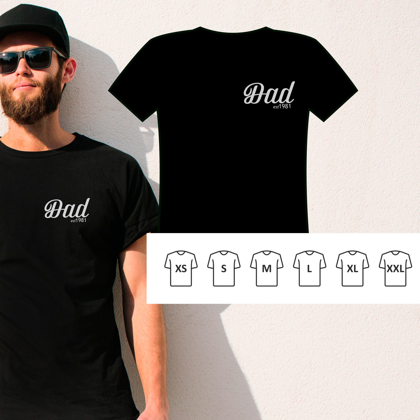 Dad T-Shirt Tee Fathers Day Gifts or Dad Birthday Gift Presents