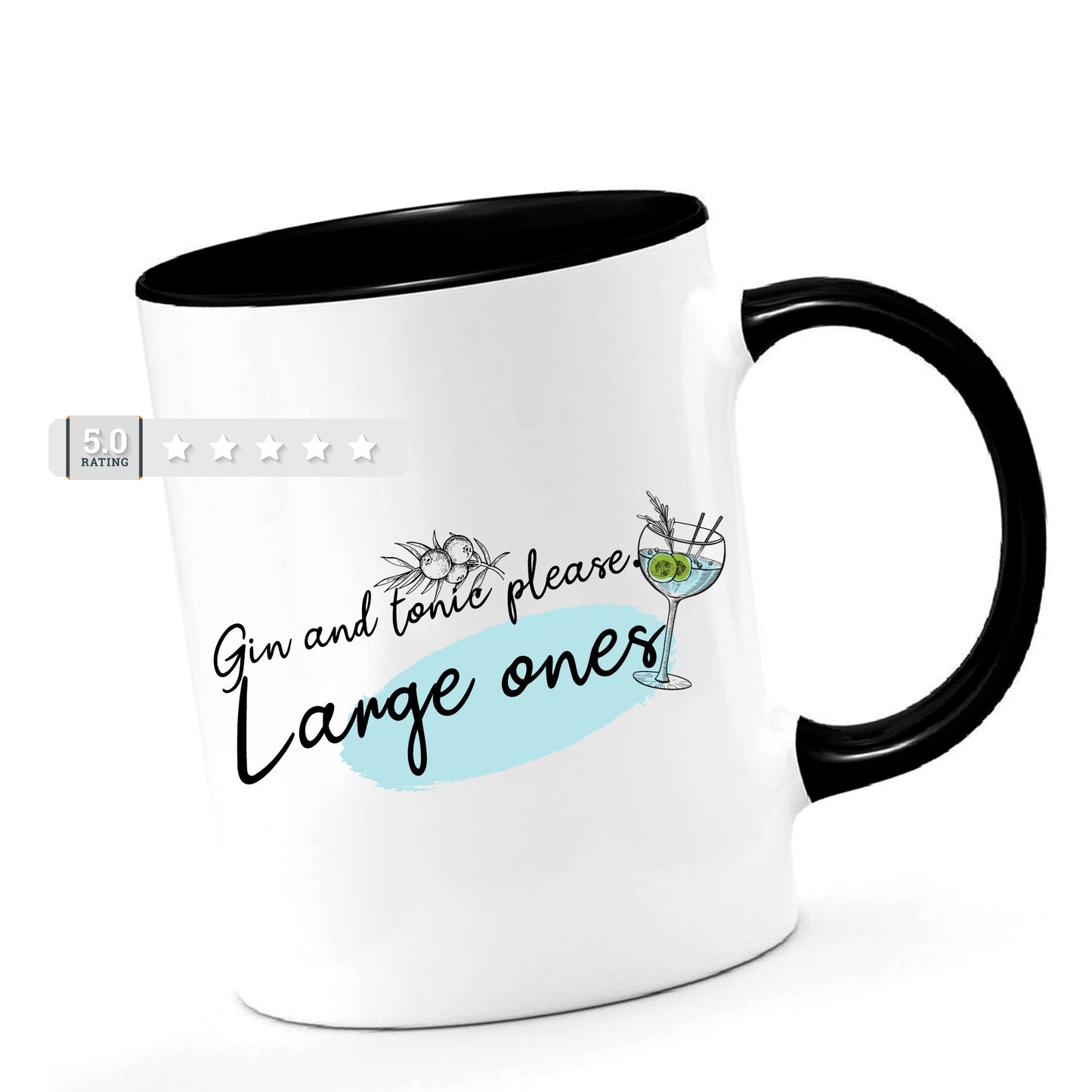 Gin & Tonic Funny Mug Ideal Birthday Gift For Gin Lovers