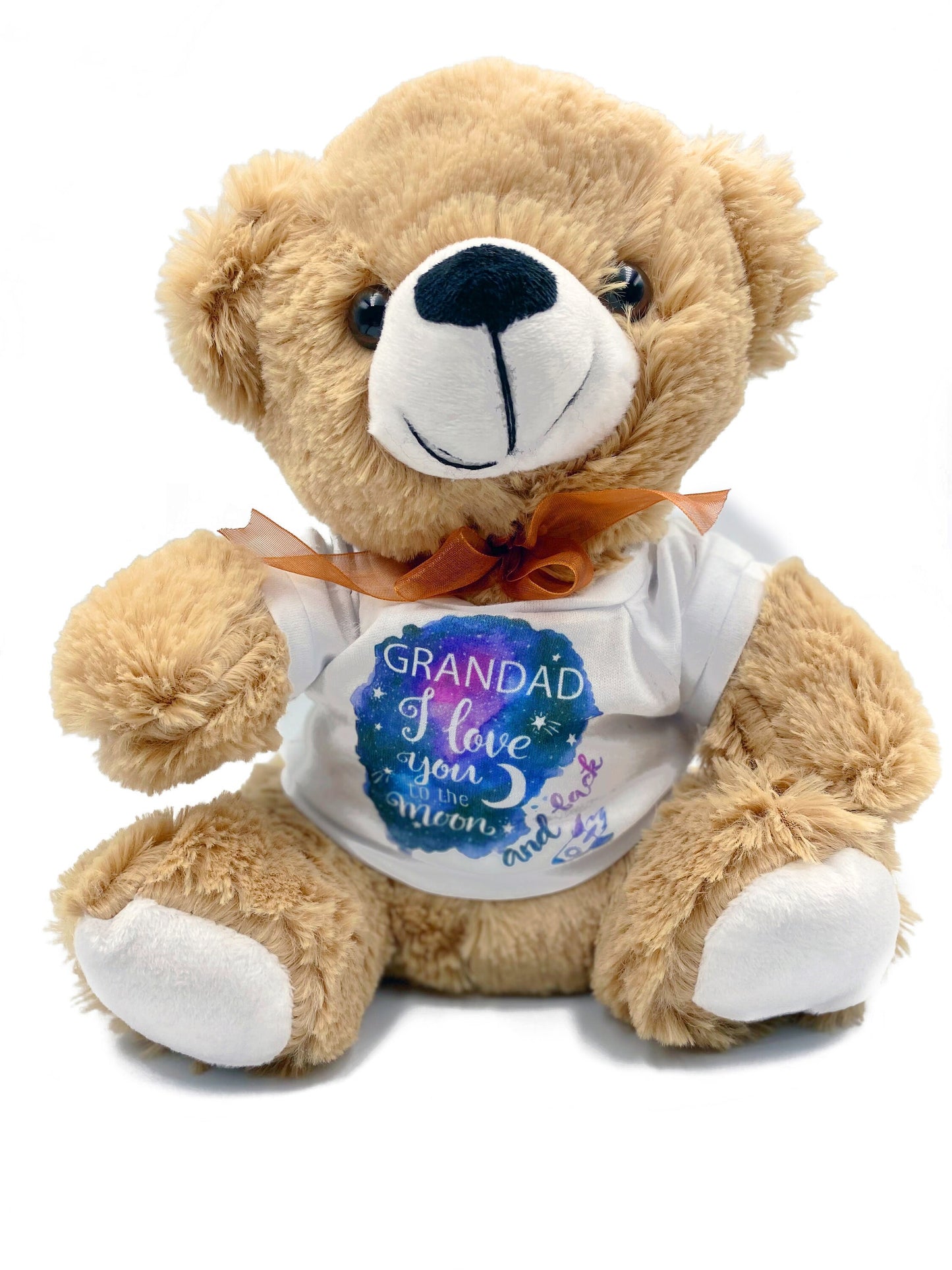 Grandad Teddy Bear Love You To The Moon & Back With Gift Box