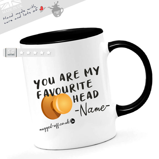 Birthday Mug for Him You Are My Favourite Knobhead Mug Funny Gifts For Him/Her on Valentine's Day Mug Cups Tea Coffee Mugs