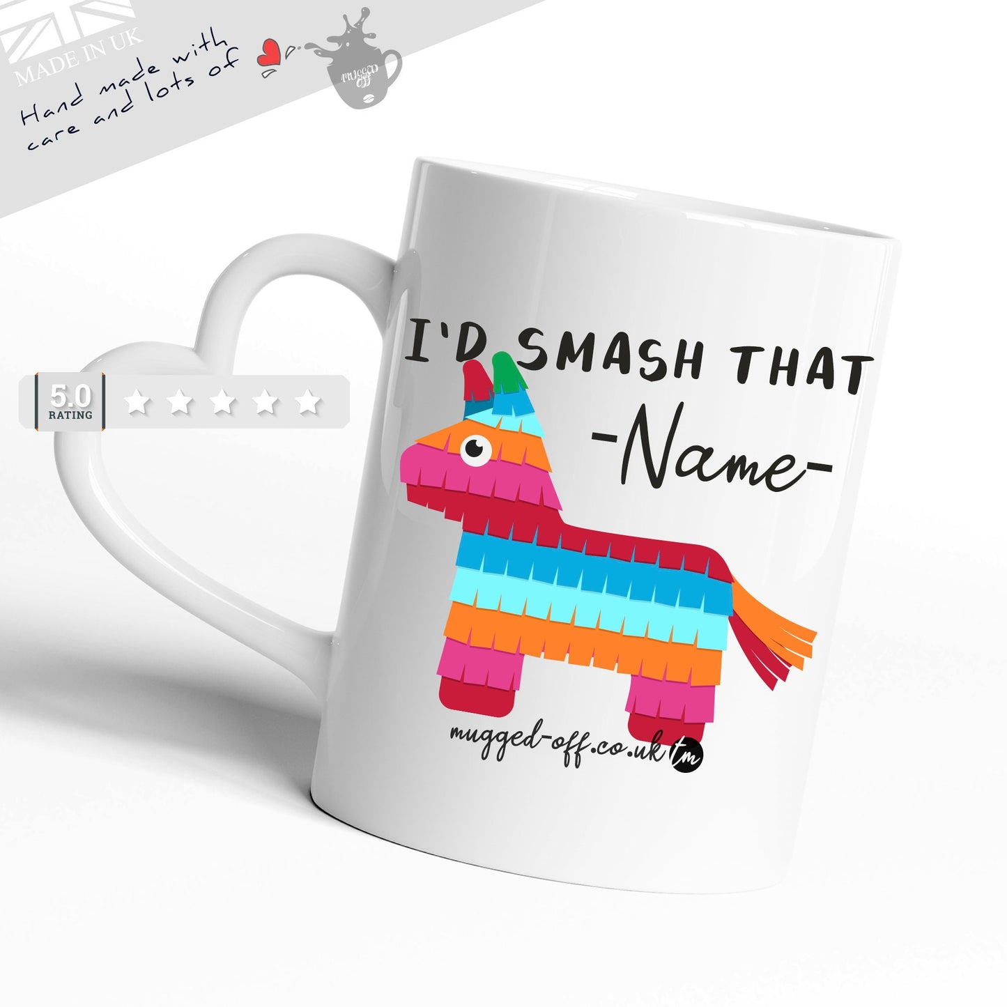 I'd Smash That - Funny Personalised Valentine's Day/Anniversary Gifts Mug Cups Tea Coffee Mugs