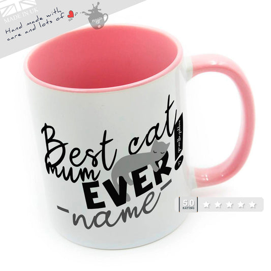 Cat Mum Gifts Mug Cup Cups Xmas Birthday Christmas Tea Coffee Mugs