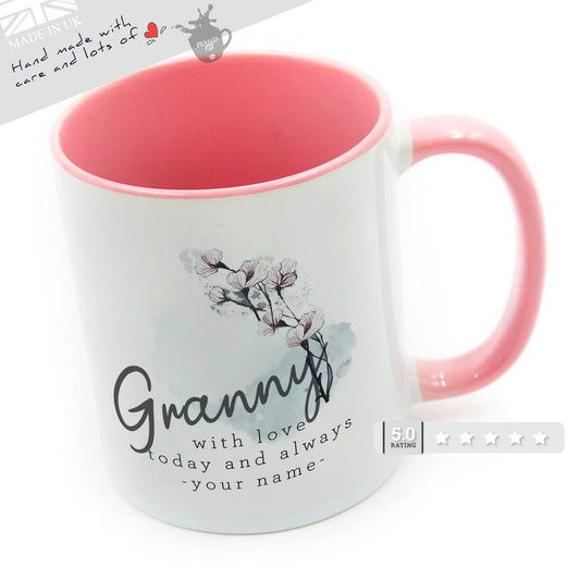 Granny Gift Present Christmas - Mothers Day Mothers Day personalised just for your Granny Mothers Day Mug