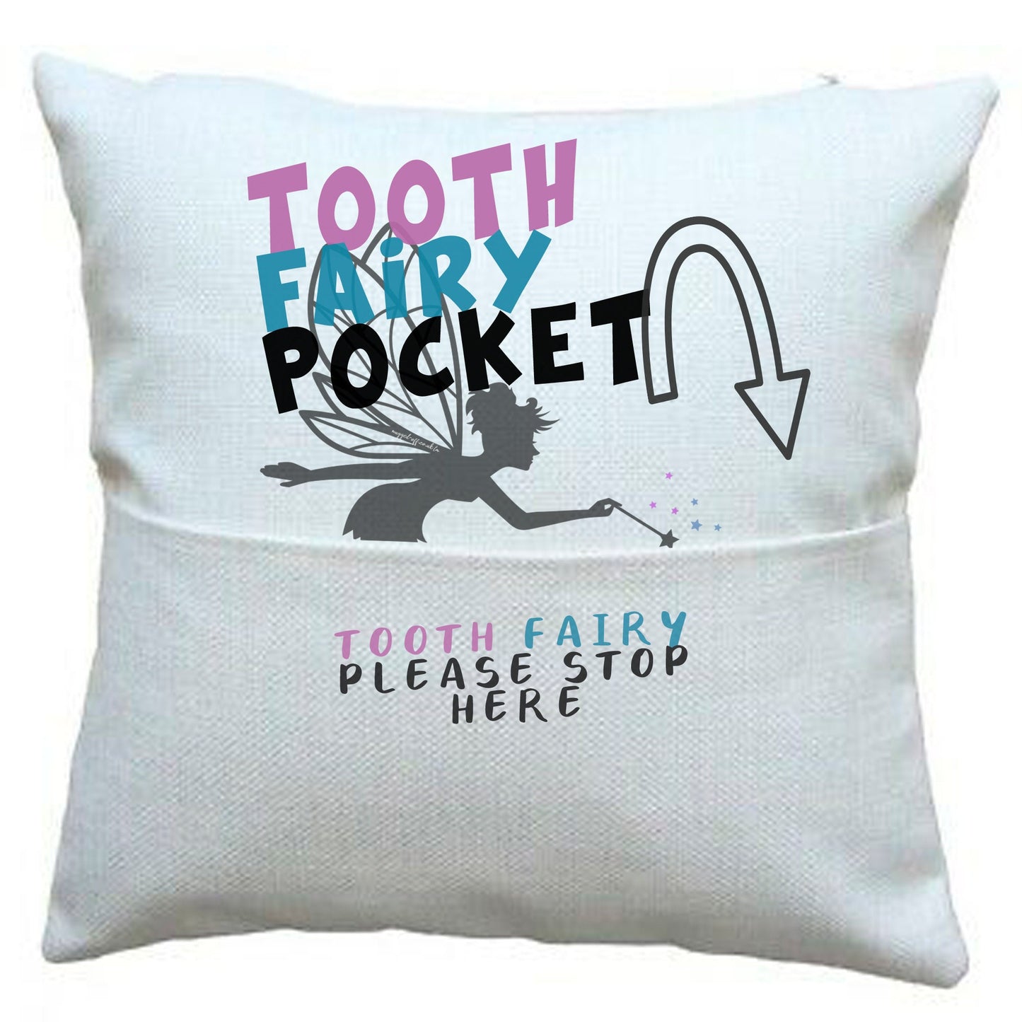 First tooth - the perfect gift for the tooth fairy to come and visit - Tooth fairy gifts Cushion Cover