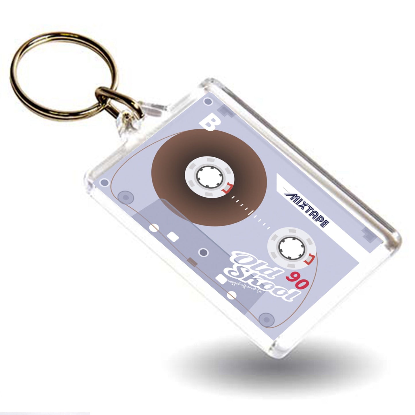 Retro Cassette Keyring Bring Back Old Skool