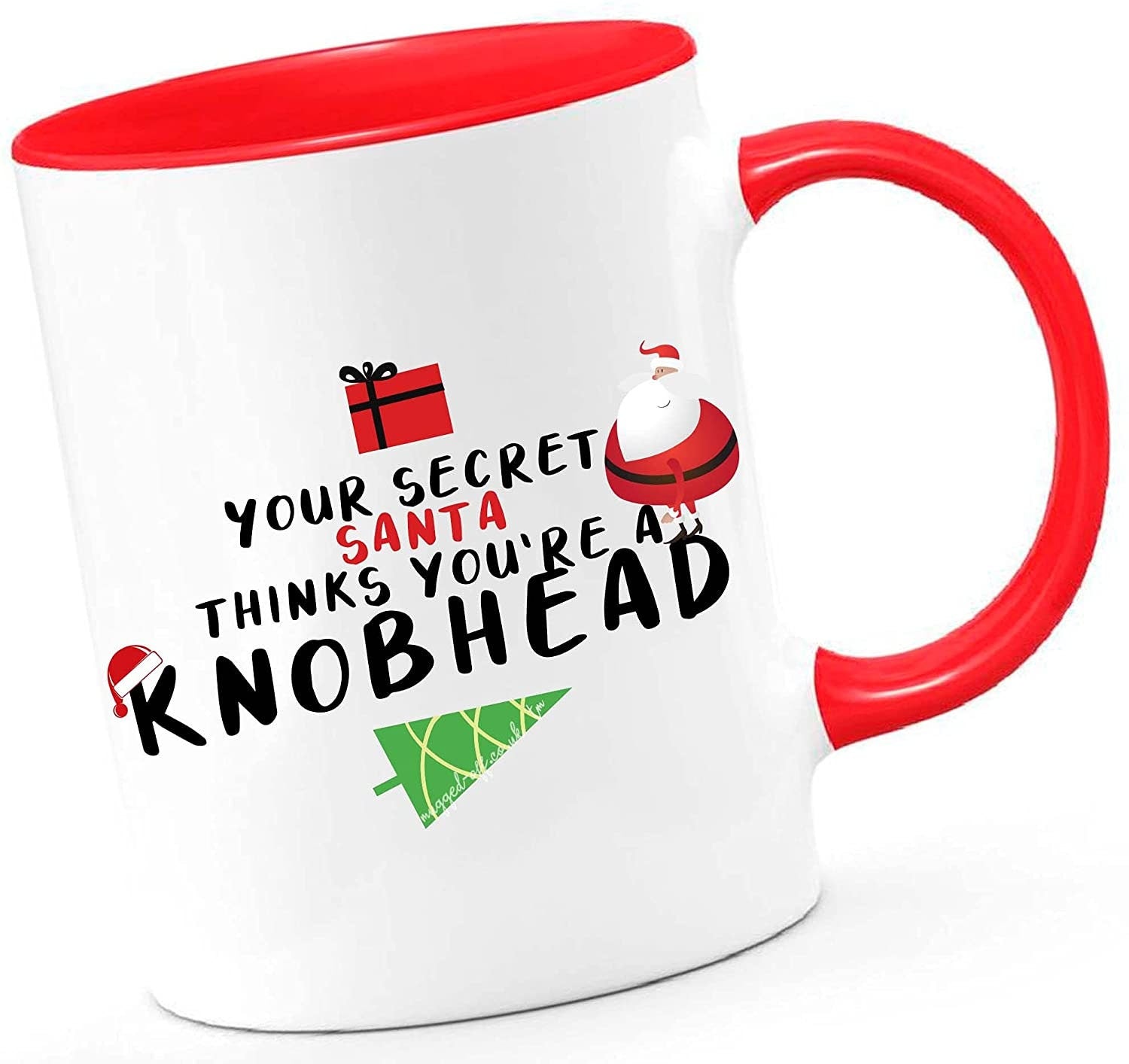 Secret Santa Gifts Your Secret Santa Thinks You're A Knobhead Funny Se ...