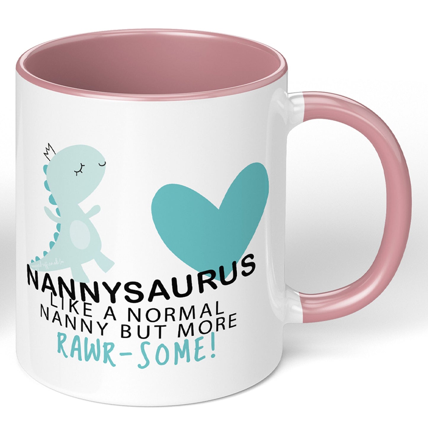 Nanny Gifts & Grandad Gift Funny Nanny Nannysaurus and Grandadsaurus Mug Xmas Christmas Birthday Gifts