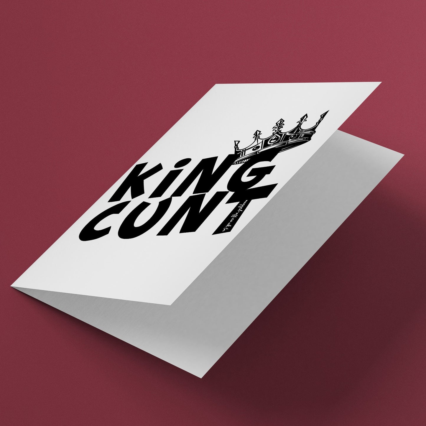 Mod Rude Cards Rude Card & Offensive Birthday Card – Mugged-Off
