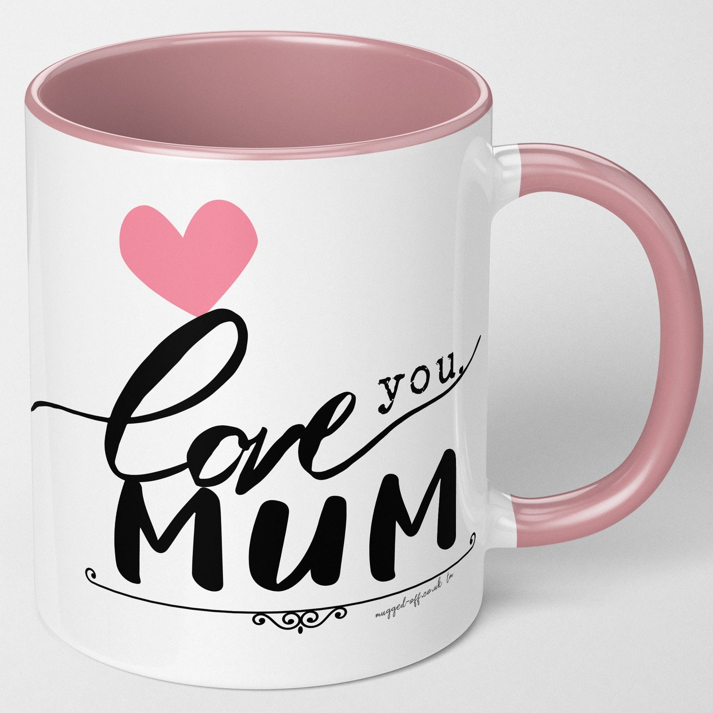 Mum Birthday Gift Mug, Love you Mum Birthday Mug, From Son, Daughter, Best Mum Mother Mug, Mum Mug
