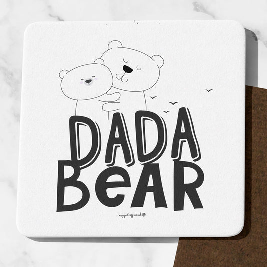 Presents for dad, Dad coaster, presents from daughter or son, Christmas coaster happy first Fathers day Gifts for New Dads