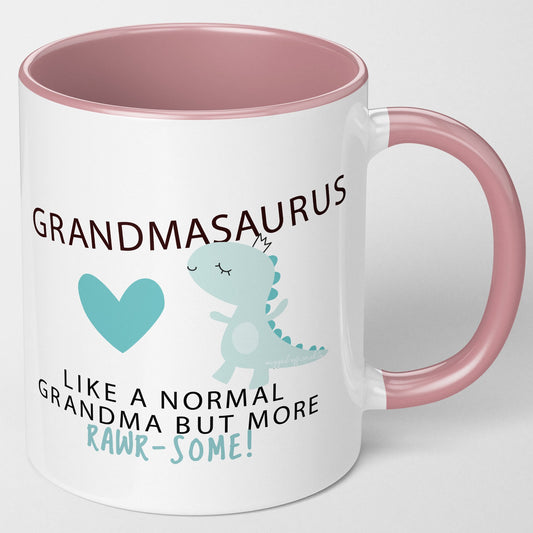 Grandma Birthday Gift Grandmasaurus Mug Cup Cups Xmas Birthday Christmas Tea Coffee Mugs Gifts