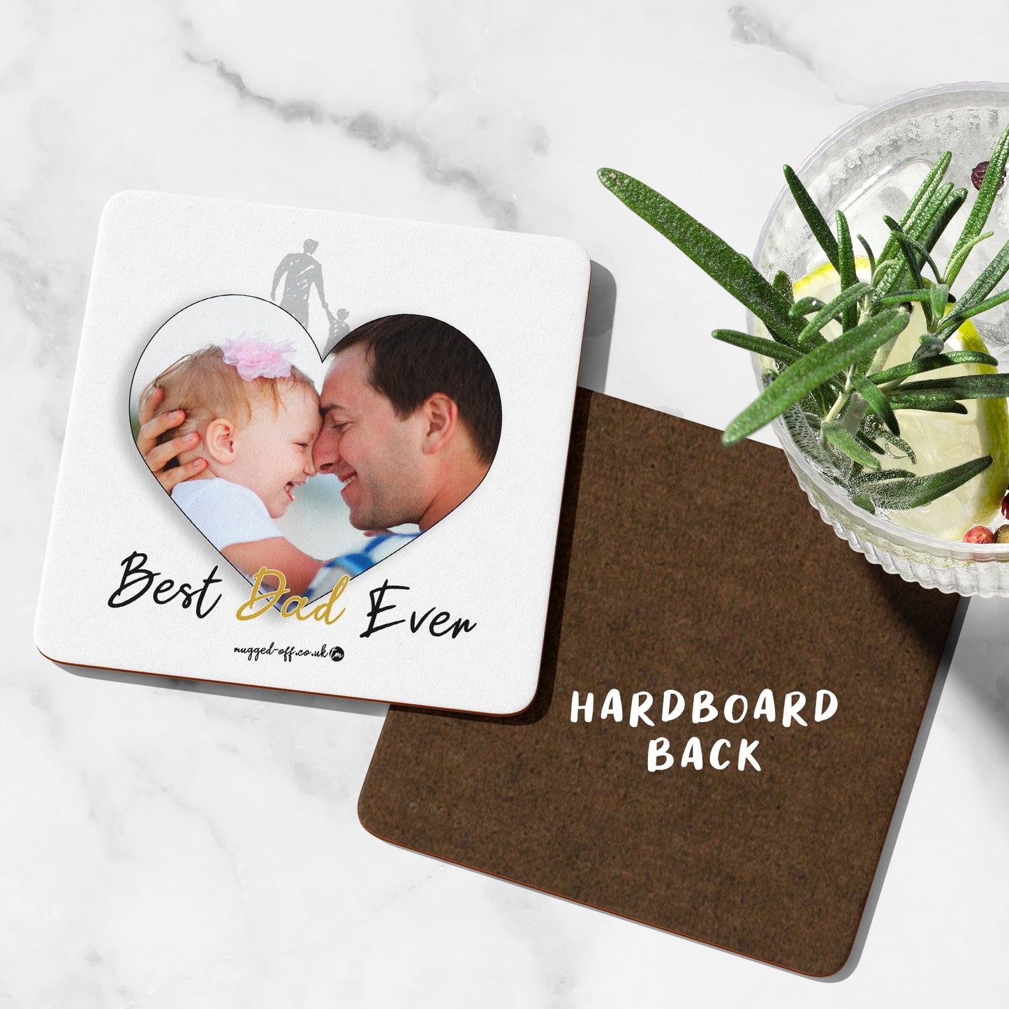 FREE DELIVERY - Best Dad Ever Gifts for him, Personalised Photo Mug - Gift for Fathers Day, Dad Birthday Lovely Present for Dad